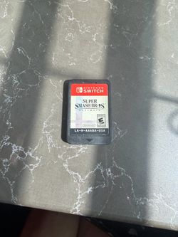 Super smash bros ultimate Nintendo switch