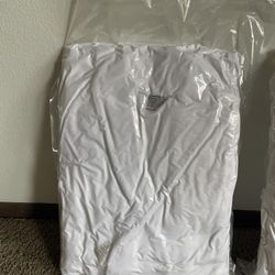White Fleece Robe Set