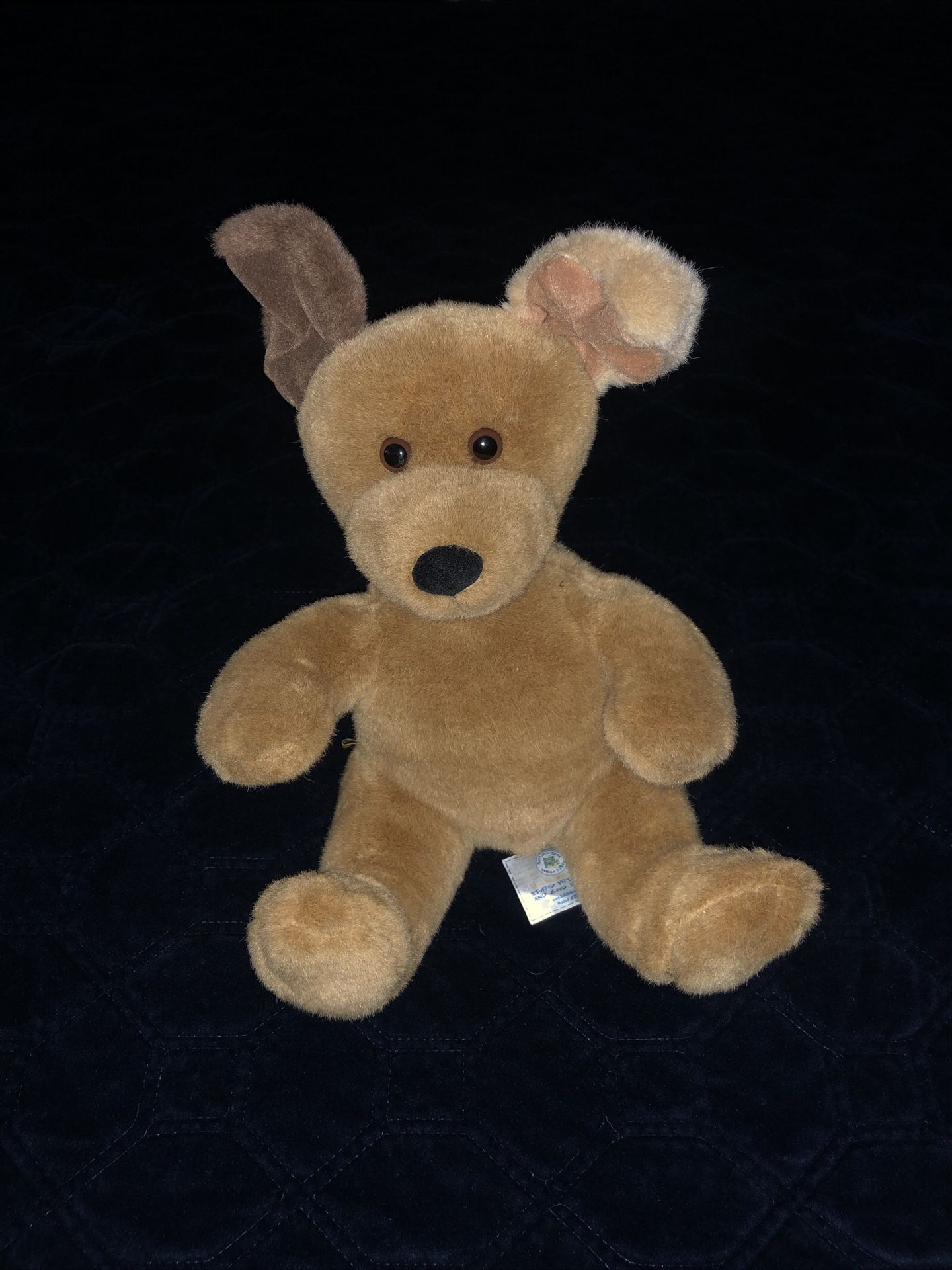 Vintage Build A Bear BABW 14" Brown Sugar Dog Stuffed Puppy Plush Rare Retired