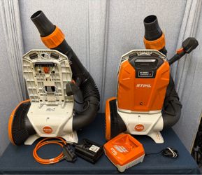 2 - Stihl BGA 300 &  1 - AR 3000 L Battery W Charger