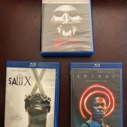 Saw 1-8 Box set w/ Spiral and X. 