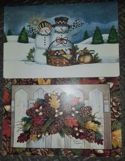 Reversible placemats