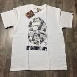BAPE A Bathing Ape Camo Ape Head Tee