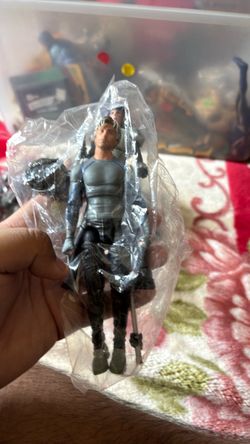 Figures from marvel and power ranger