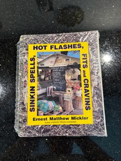 Sinkin Spells, Hot Flashes, Fits & Cravins Cookbook Spiral-bound 158pp NEW