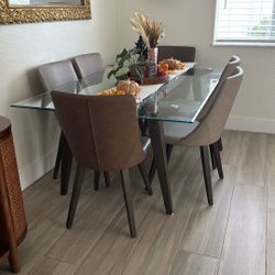 6 Chair Dining Room Set