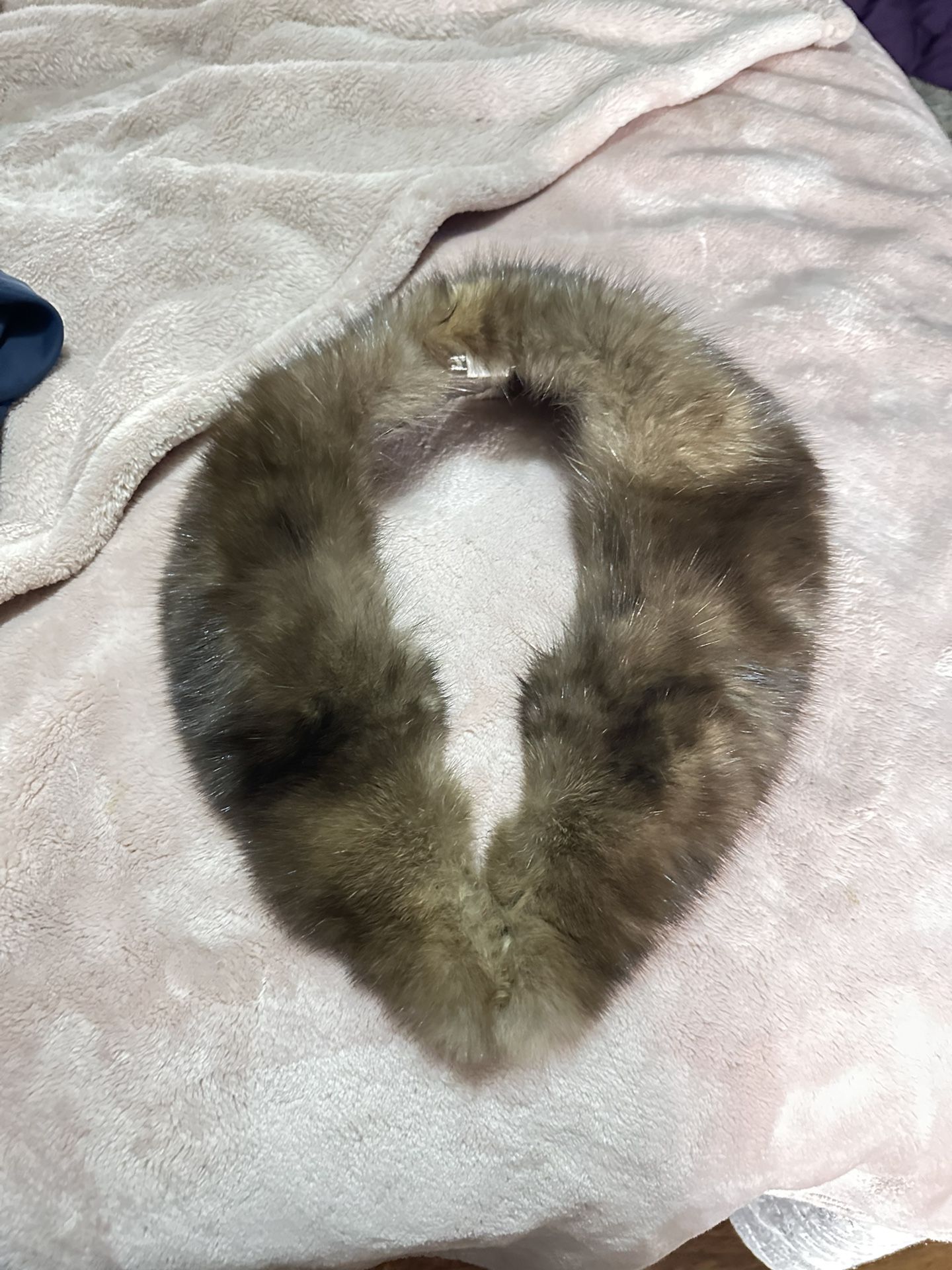 Vintage Fur Collar Wrap