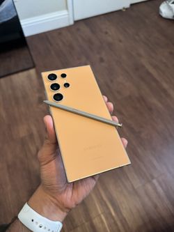 Samsung Galaxy S24 Ultra, 512 GBs Storage, Pristine Condition, Fully Functional, Orange Gold Color 