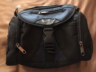 Black Leather Camera Bag