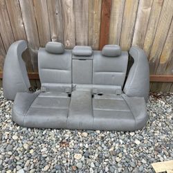 Bmw full back seat assembly grey 