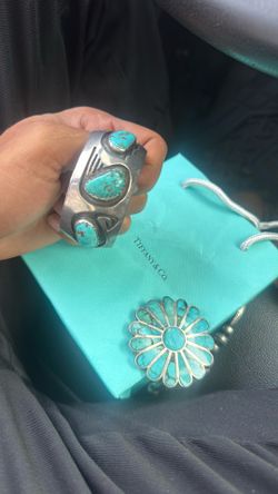 Silver and stone