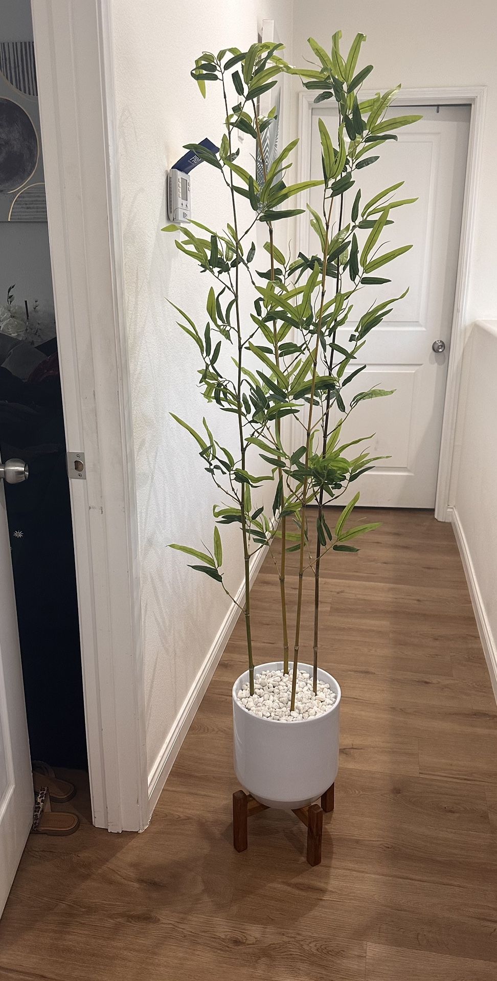 Bamboo Artificial House Plant, 5.6ft Tall