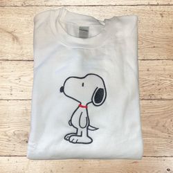 Snoopy White Sweatshirt Size Small