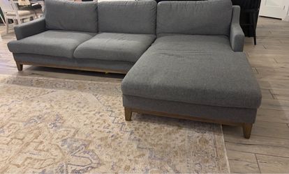 Grey sectional