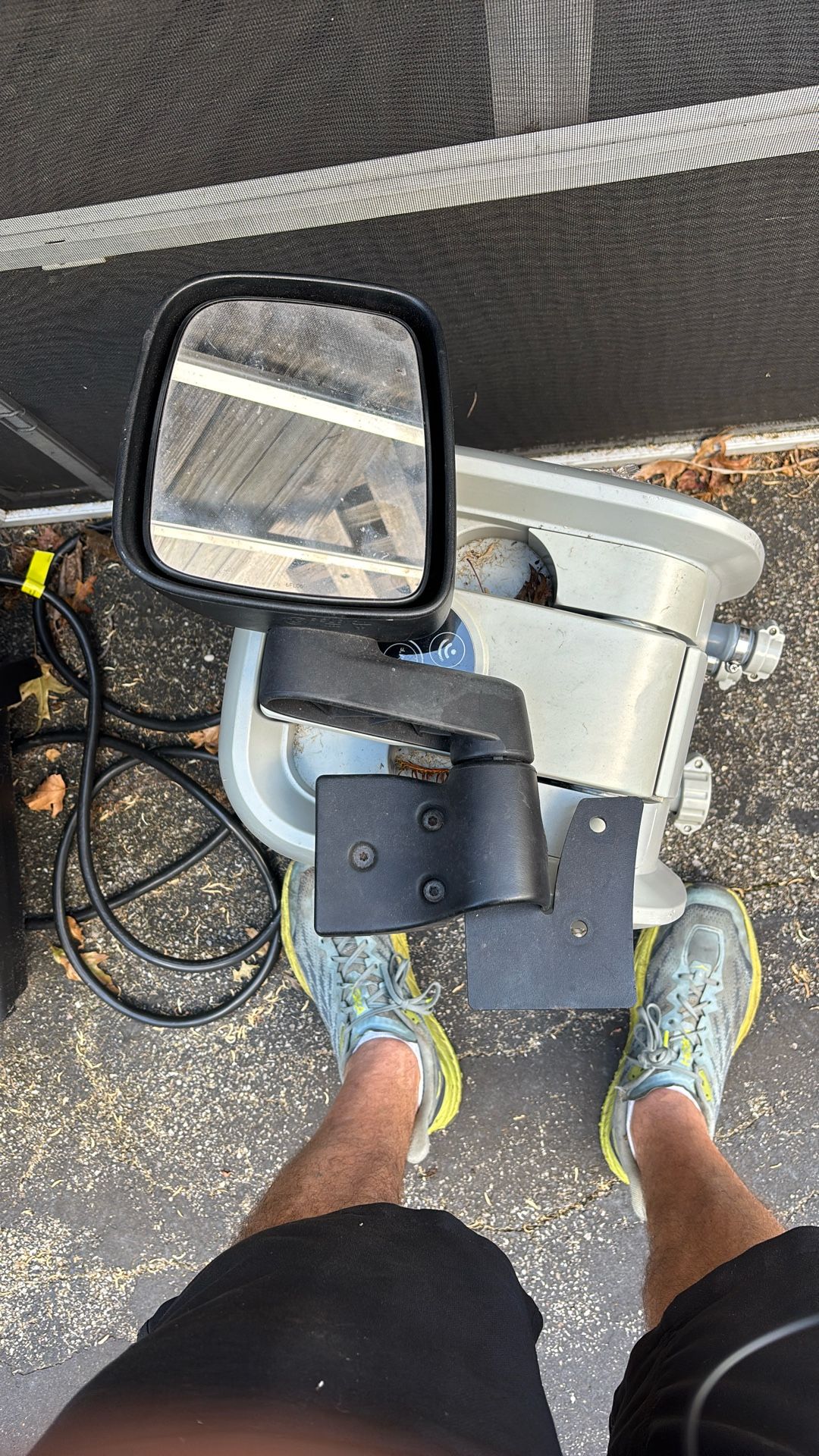 Jeep Door Off Mirror