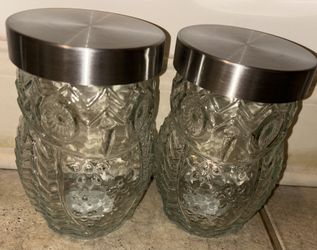 Owl Canisters Set