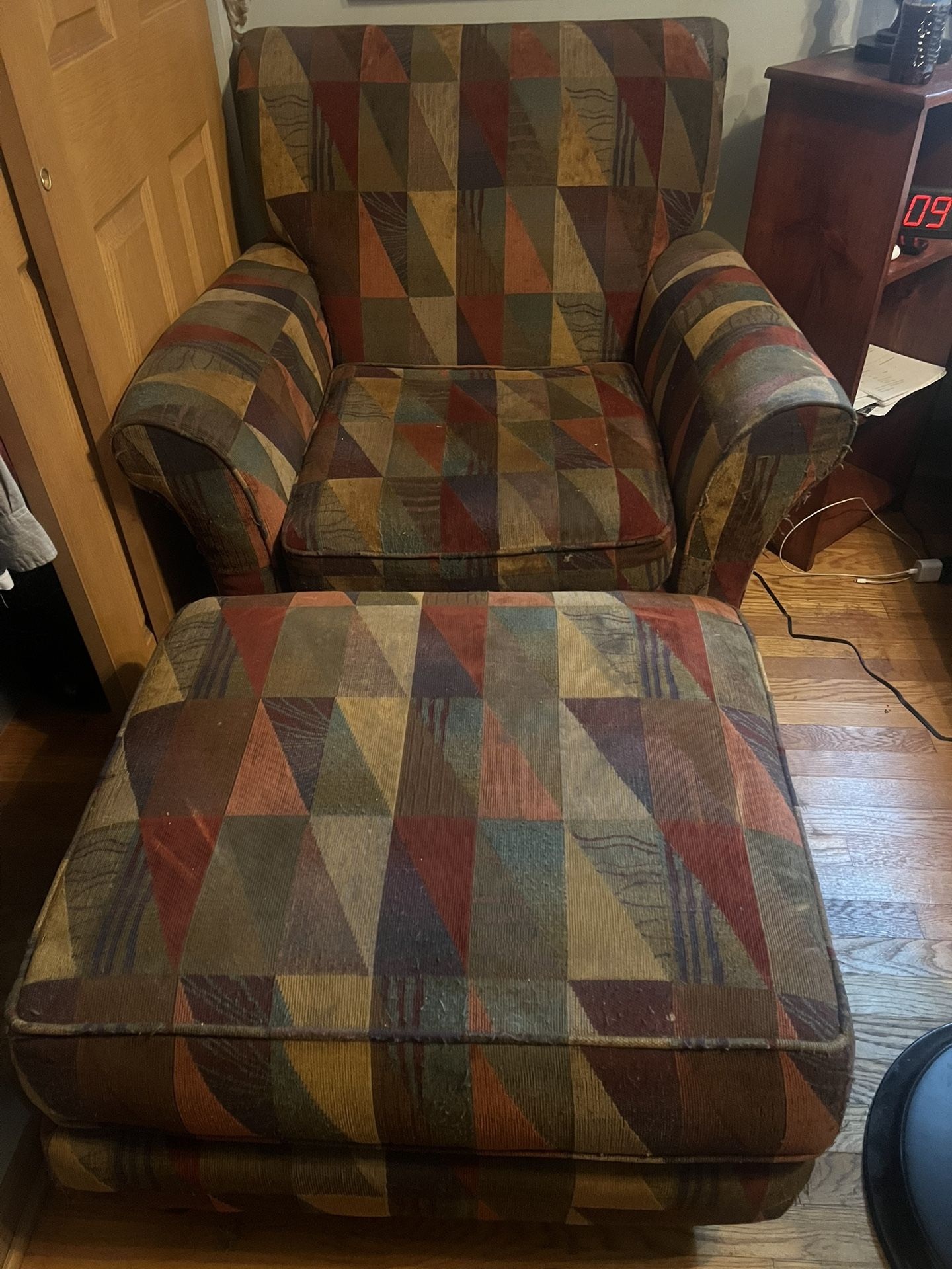 Chair and Ottoman