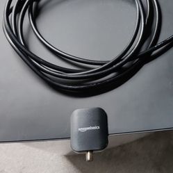 Indoor HDTV Antenna with 10 Ft Coax Cable