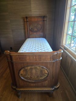 Beautiful Rare Antique Twin Beds