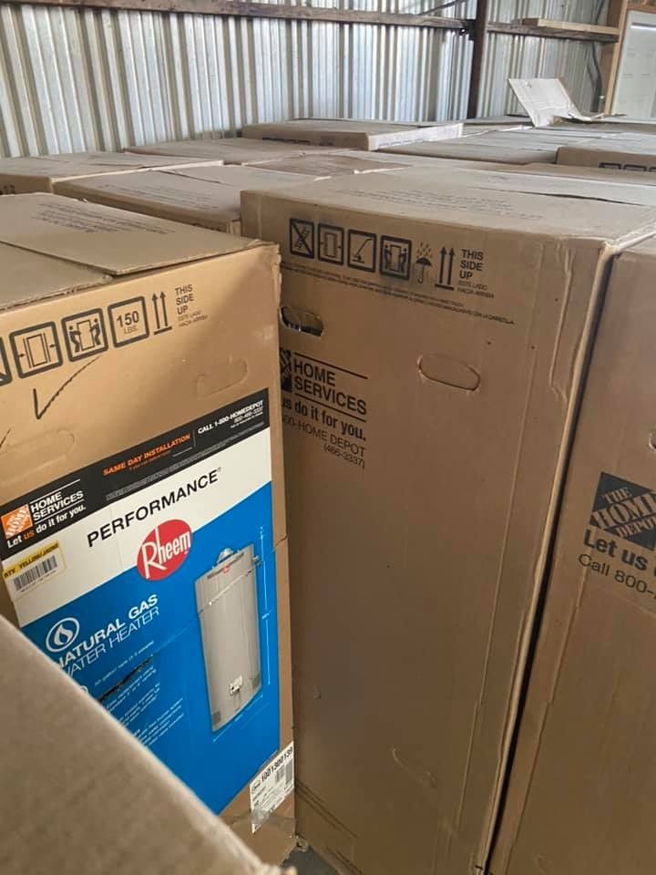 New 40 gal Natural Gas Water Heater (includes installation)