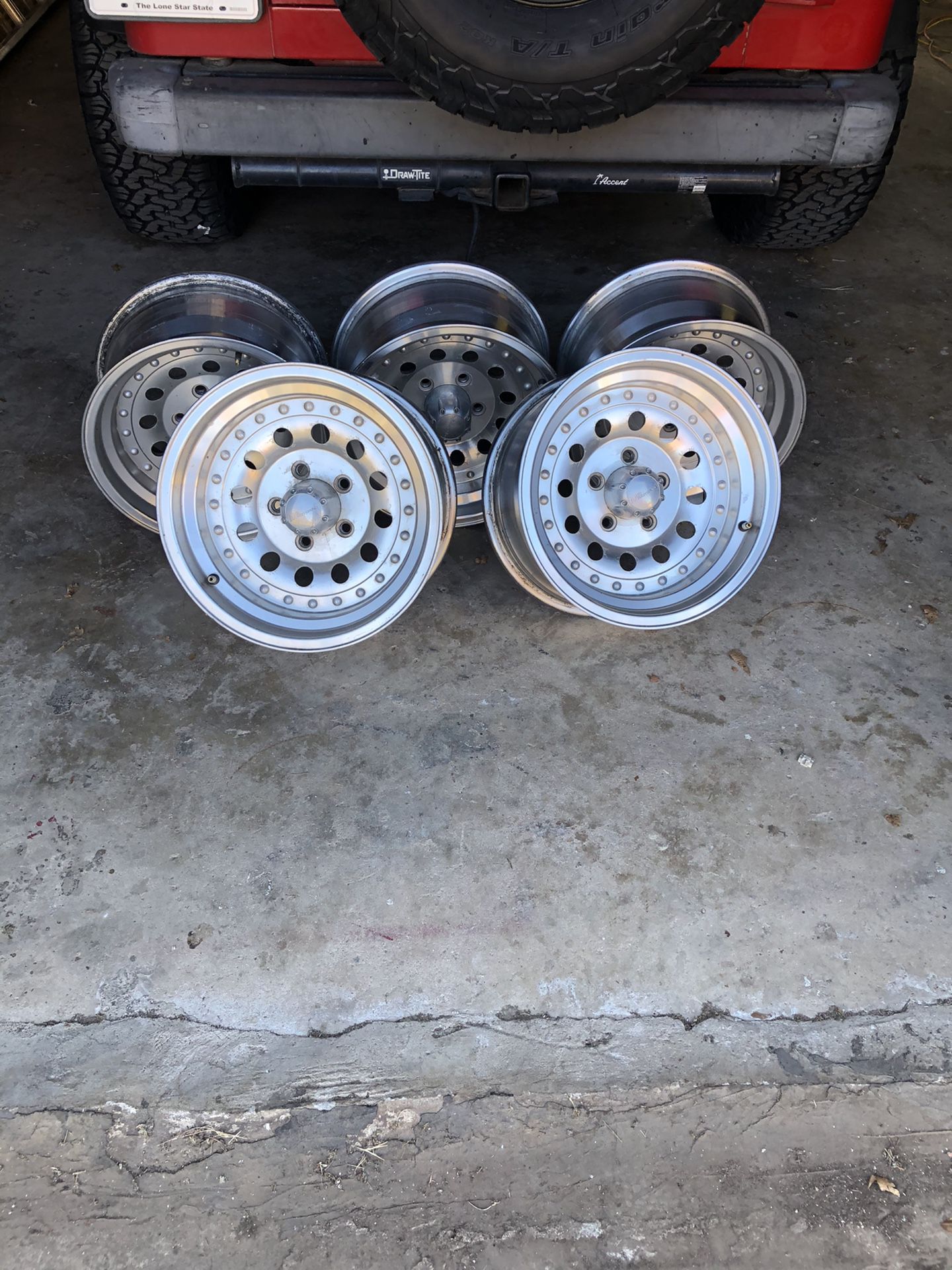 15 Inch Aluminum Wheels