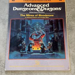 Dungeons & Dragons D&D "The Mines of Bloodstone" (1st Ed., 1986) TSR#9168