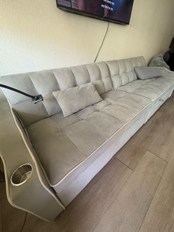 Gray sectional sofa pull out