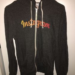 Instagram HQ Zip Up Jacket (Size Small)