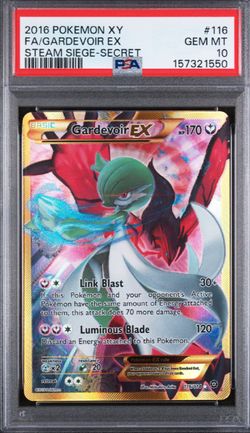 2016 Pokemon XY Steam Siege 116 Full Art Gardevoir EX PSA 10