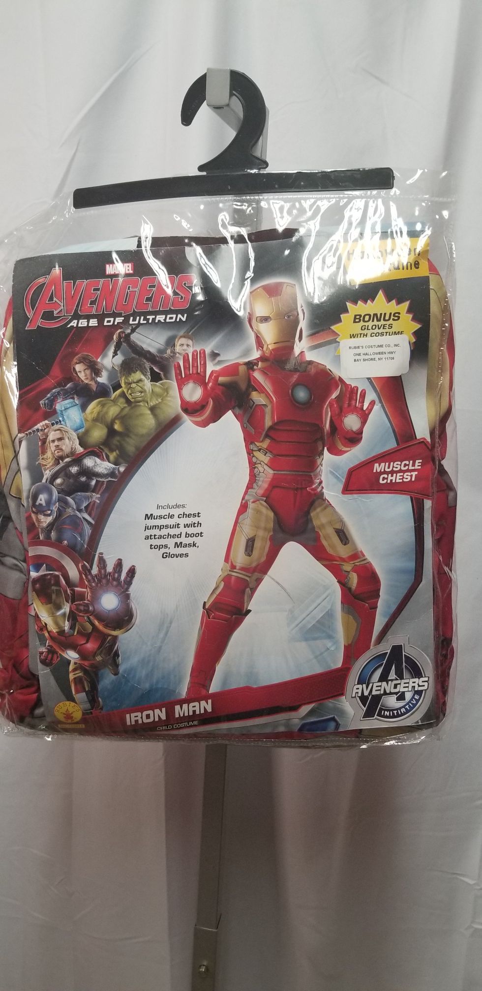 Childs large 12/14 ironman costume