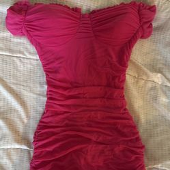 Hot Pink Dress