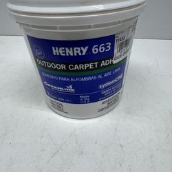 Henry Outdoor Carpet Adhesive Quart. Must Pick Upon