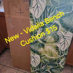 New  - Vidilia Outdoor Bench Cushion $15