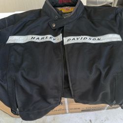Harley Davidson Black Men’s Riding Jacket Size 3XL