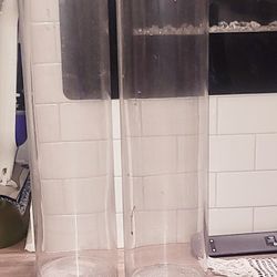 Floor Length Glass vases