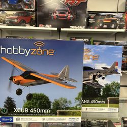 HobbyZone P-51D Mustang & XCUB 450mm (Sold Separately)