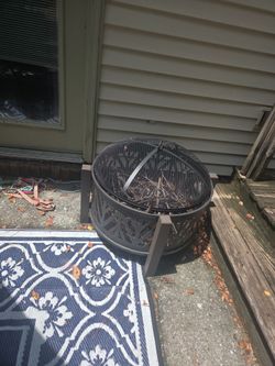 New fire pit