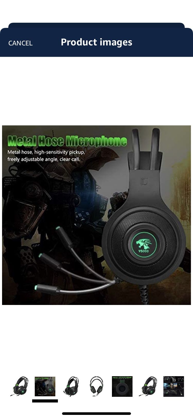 3.5mm /USB Wired Gaming Headset Computer RGB Microphone Headphone for PC