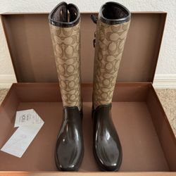 Coach Rain Boots