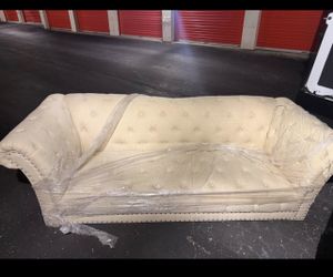 Cream couch