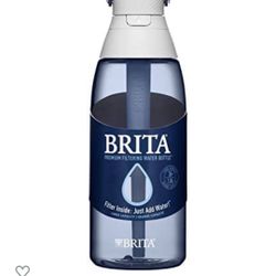 Brita Plastic Water Filter Bottle, 36 Ounce, Night Sky, 1 Count