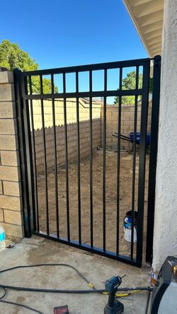 Simple pedestrian / dog gate 4x6