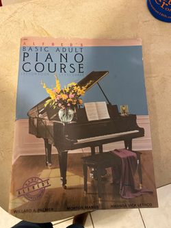 Piano course lesson book