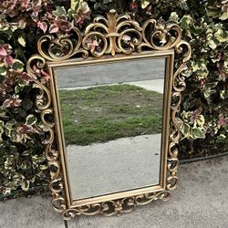Vintage Baroque Style Mirror