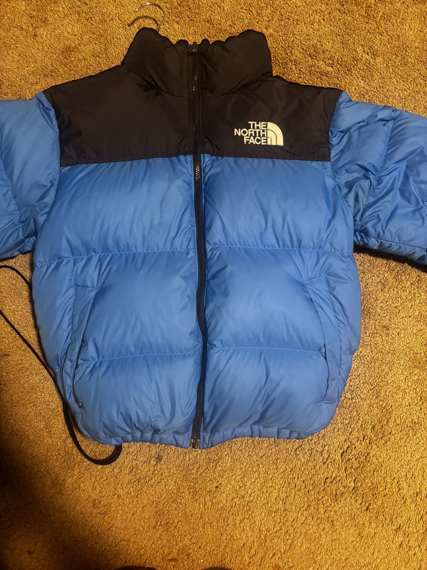 Blue North face Puffer