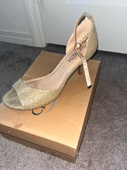 Gold Sparkly heels
