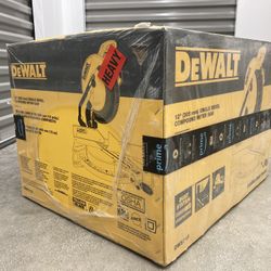 DEWALT 12-Inch Miter Saw, 15-Amp, Single Bevel, Compound