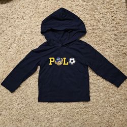 Toddler 3T Ralph Lauren Hooded Tee