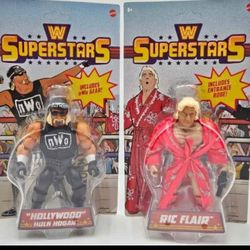 WWE Superstars Hulk Hogan And Ric Flair