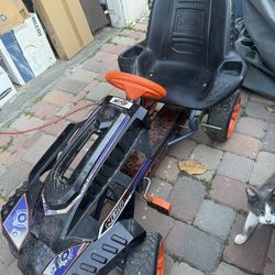 Nerf Battle Racer Pedal Go Kart pre-owned